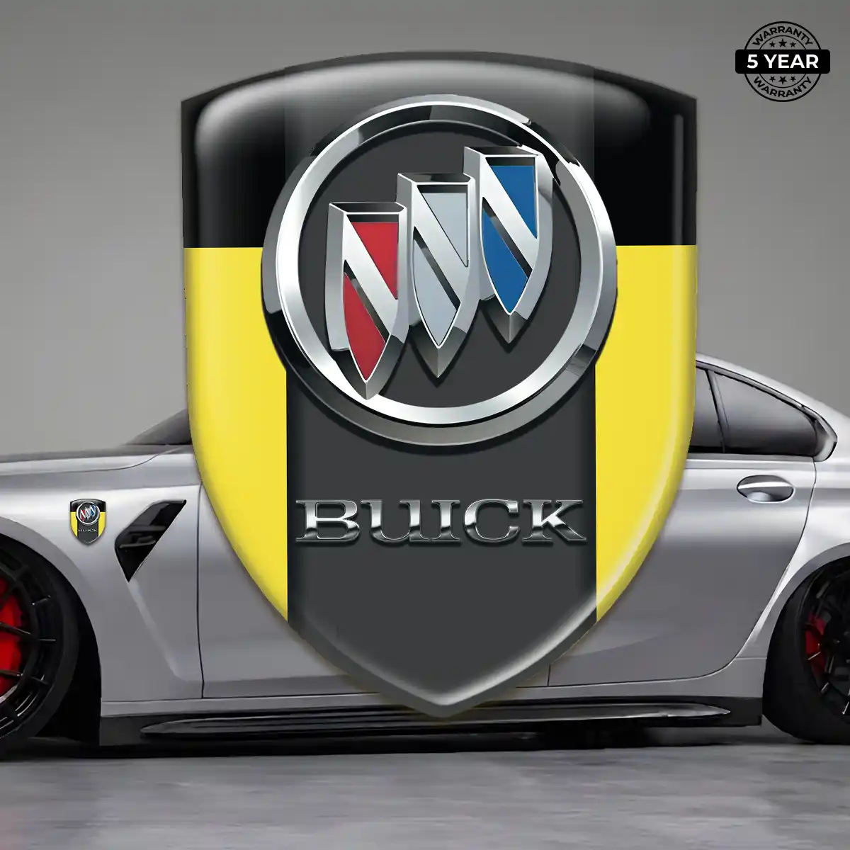 Buick Gel Badge Sticker Deluxe Edition