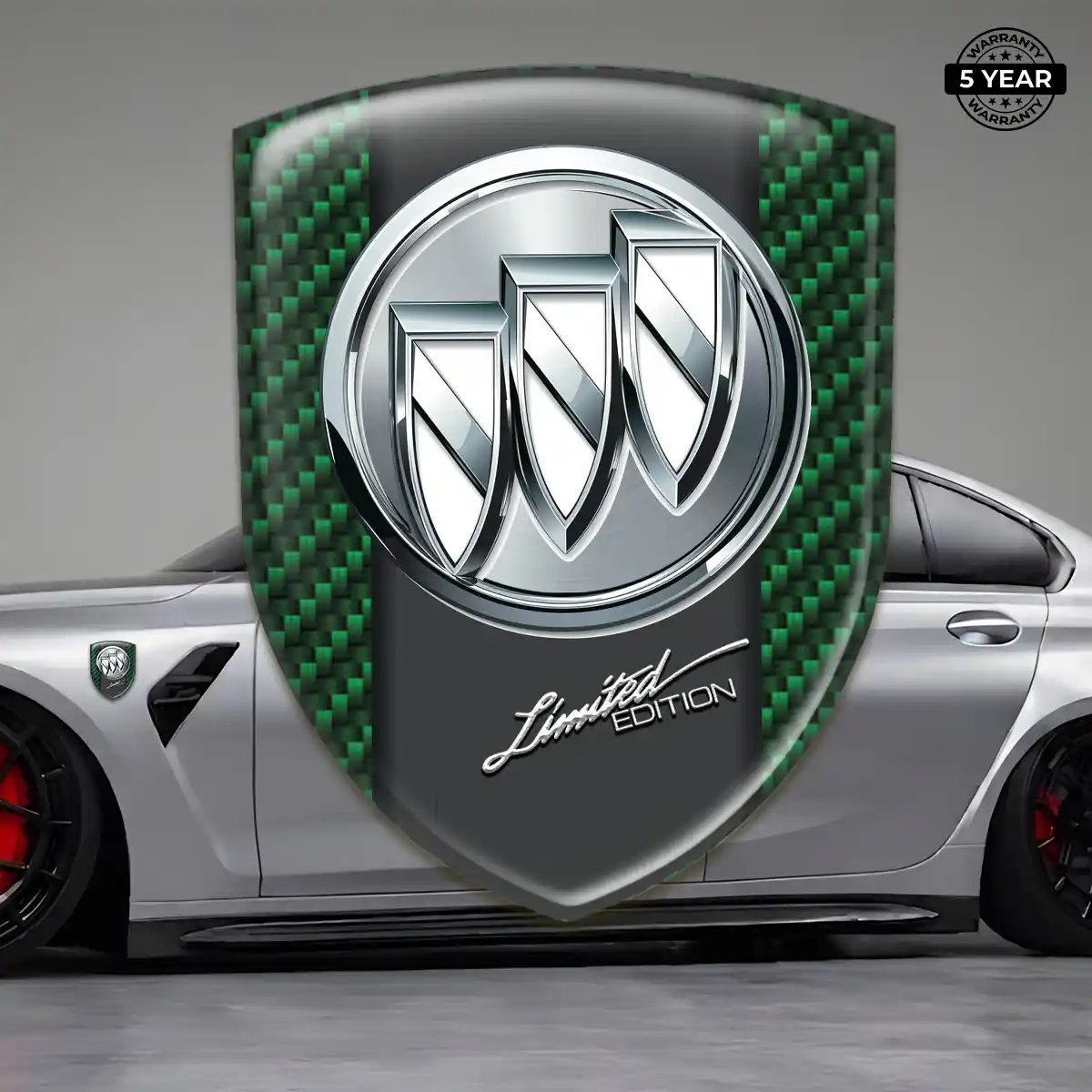 Buick Gel Badge Sticker Elite Edition