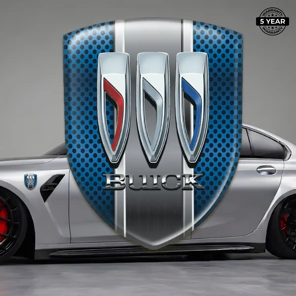 Buick Gel Badge Sticker Noble Edition