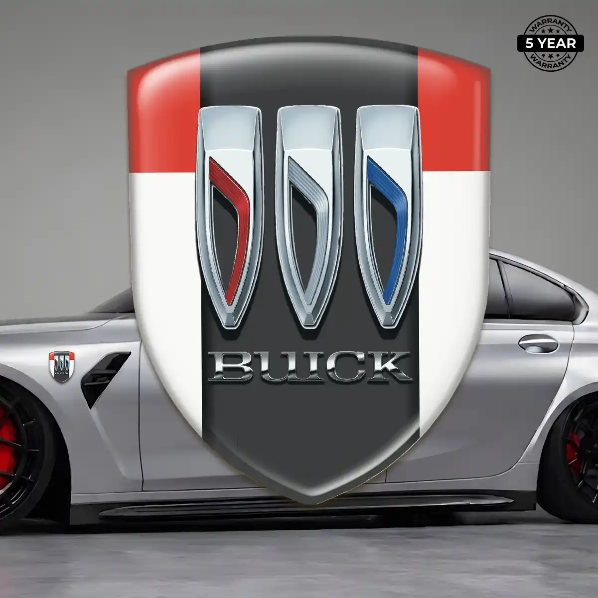 Buick Gel Badge Sticker Opulent Line