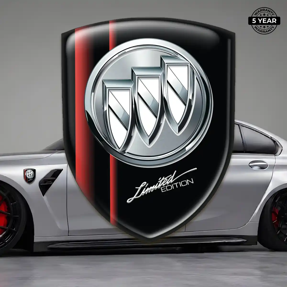 Buick Gel Badge Sticker Prestige Line