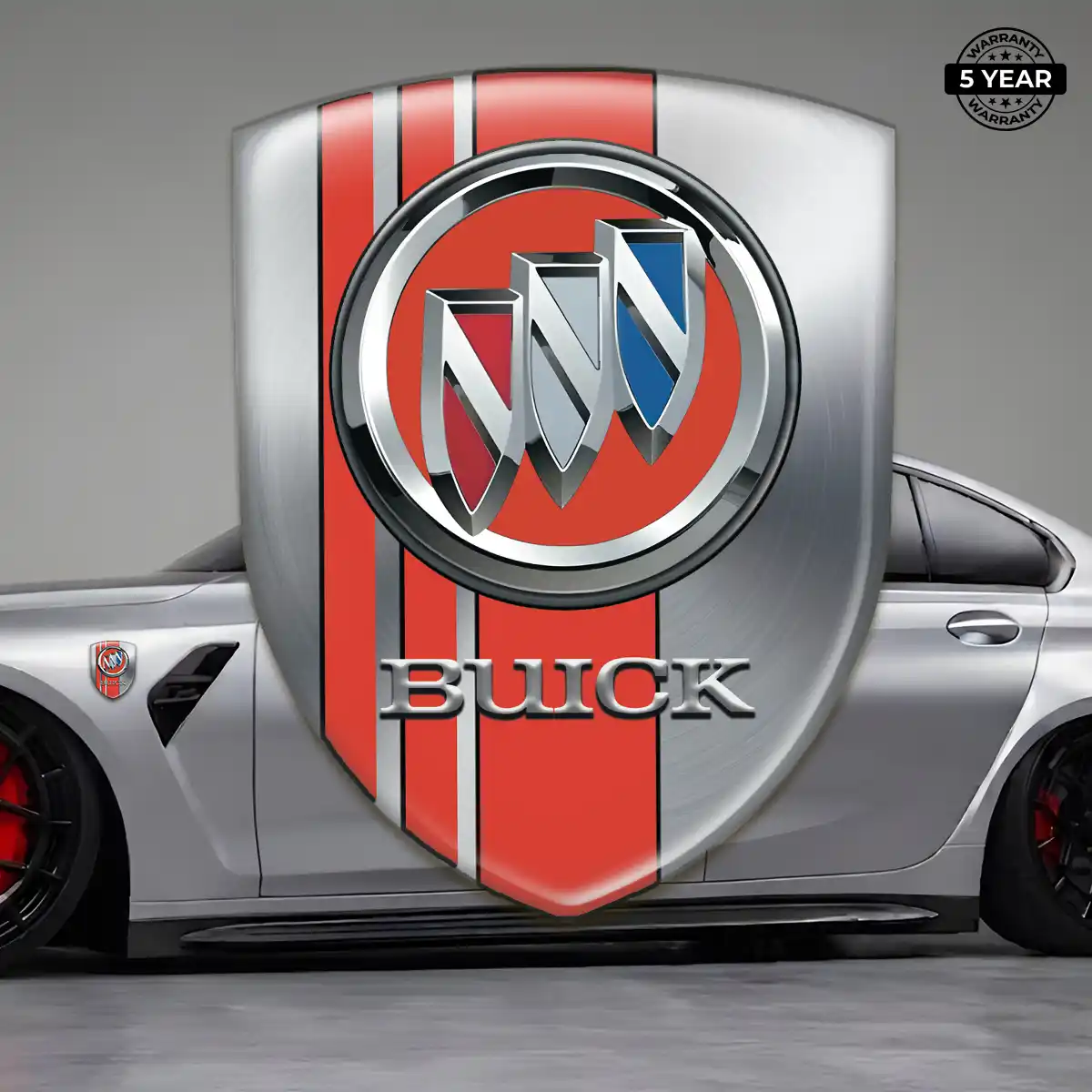 Buick Gel Badge Sticker Resin Luxe