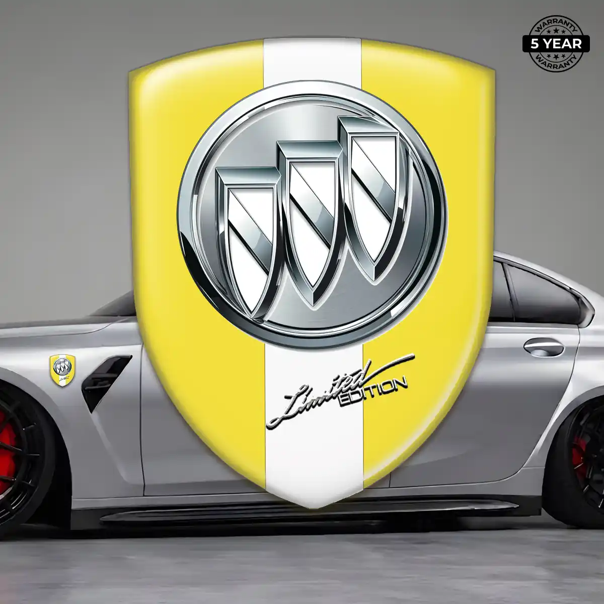 Buick Gel Badge Sticker Signature Grade