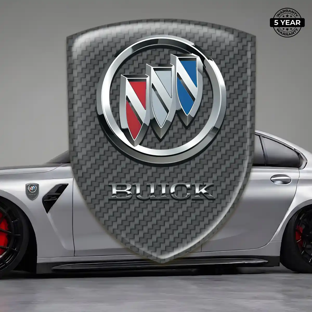 Buick Gel Emblem Sticker Deluxe Edition