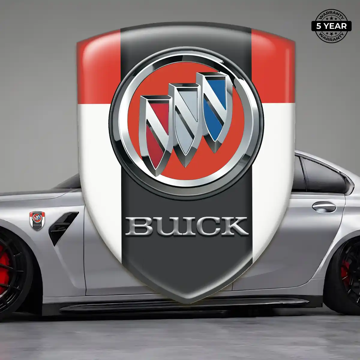 Buick Gel Emblem Sticker Elite Edition