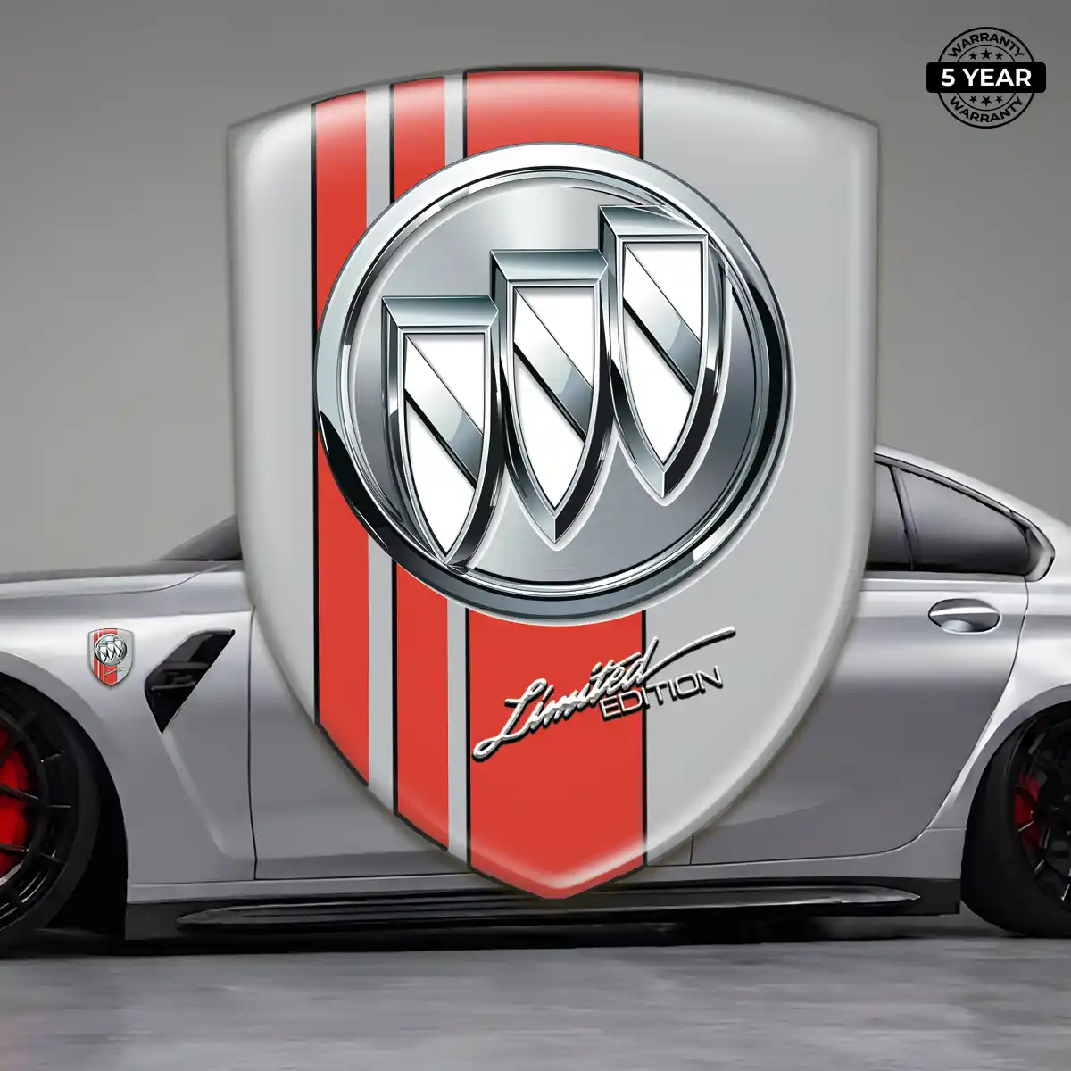 Buick Gel Emblem Sticker Elite Finish