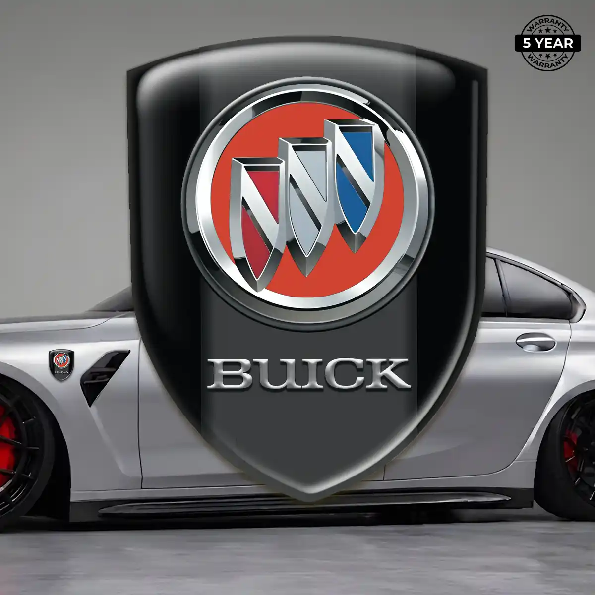 Buick Gel Emblem Sticker Prestige Line