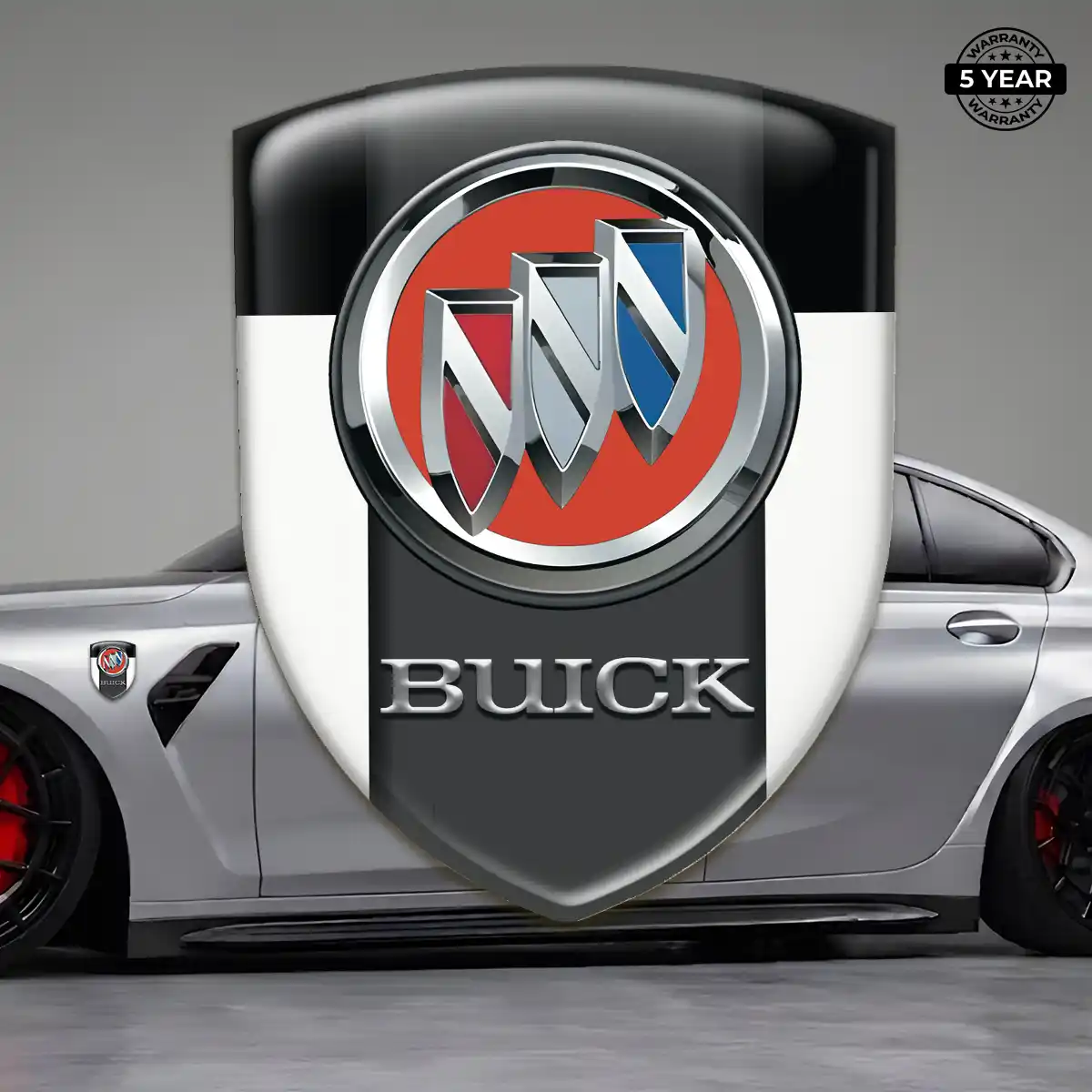 Buick Gel Emblem Sticker Refined Design