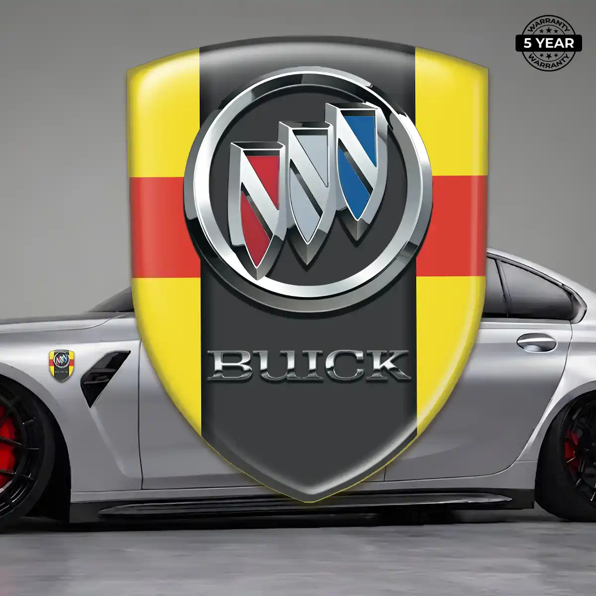 Buick Gel Emblem Sticker Resin Elite