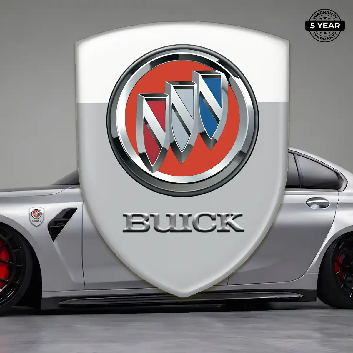 Buick Gel Emblem Sticker Sleek Style