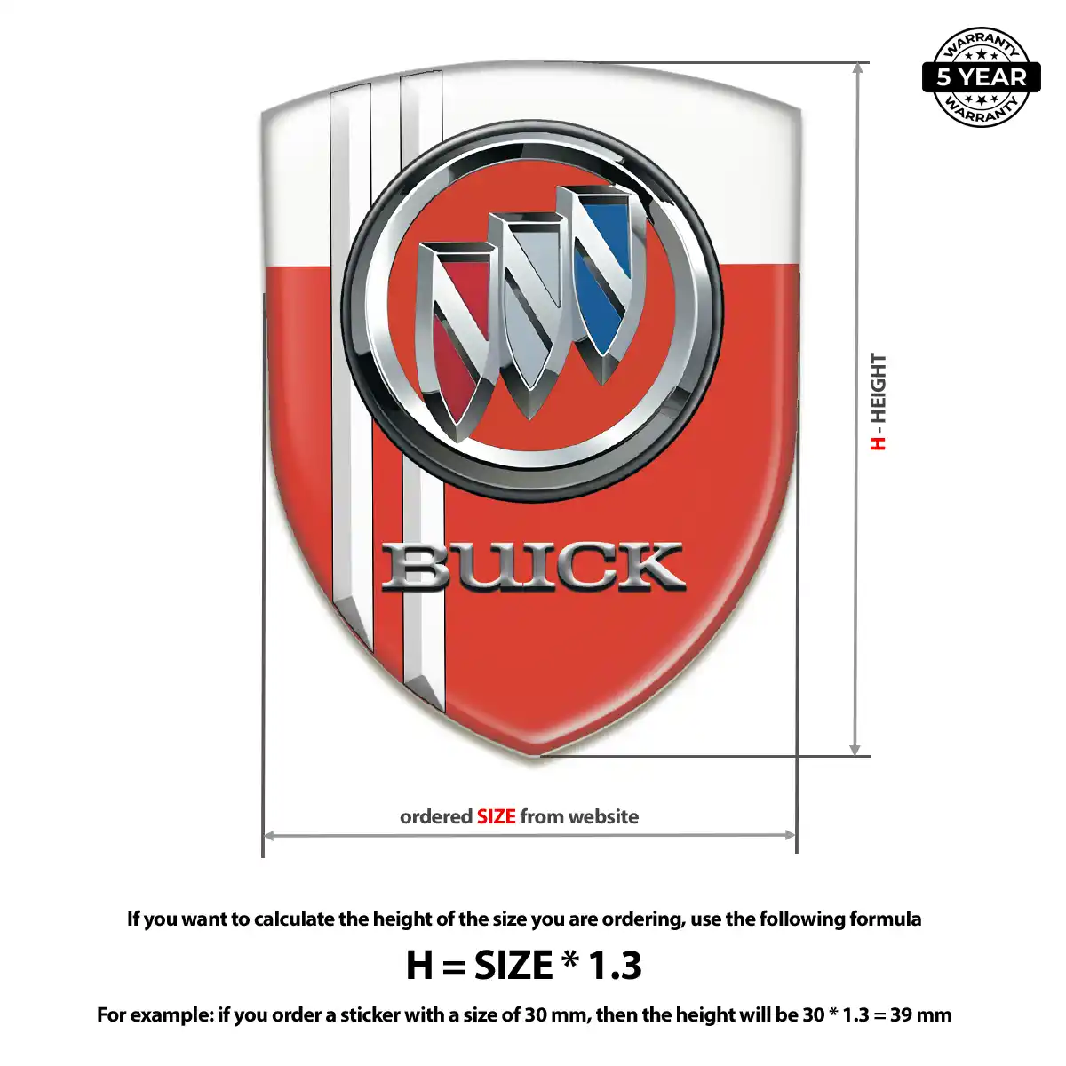 Buick Logo Badge Elite Edition
