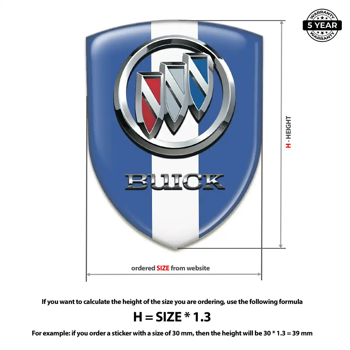 Buick Logo Badge Interior Luxe