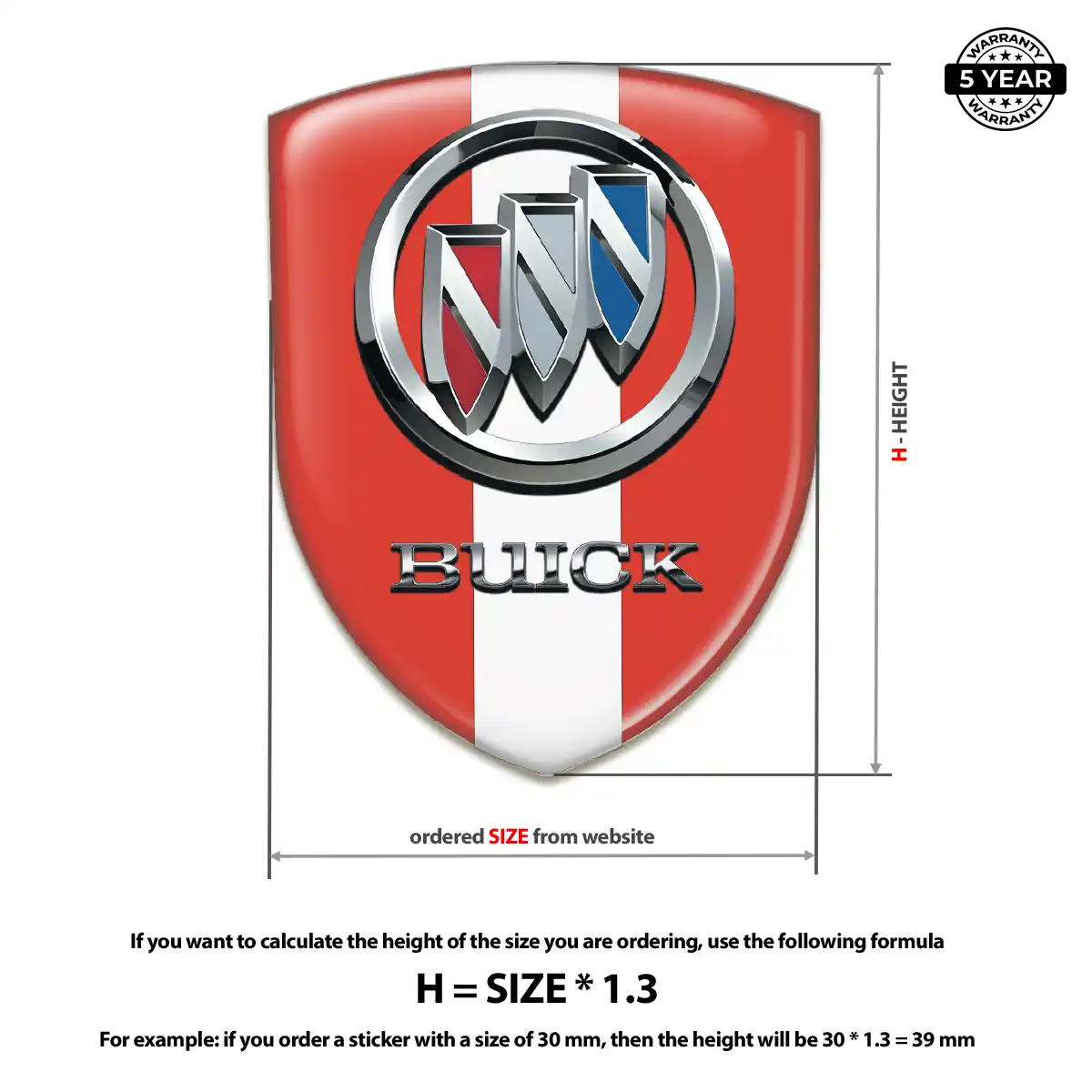 Buick Logo Badge Noble Edition