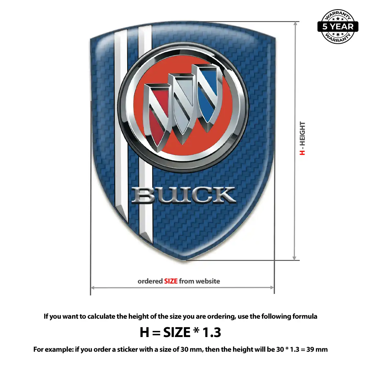 Buick Logo Badge Sleek Style