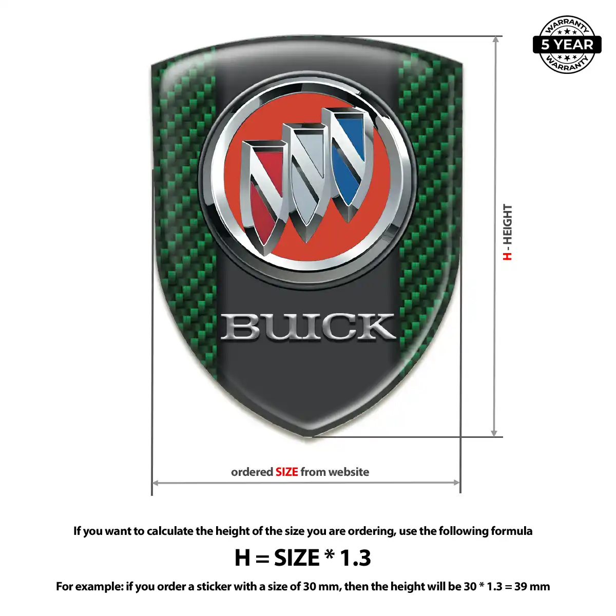 Buick Logo Emblem Exclusive Series