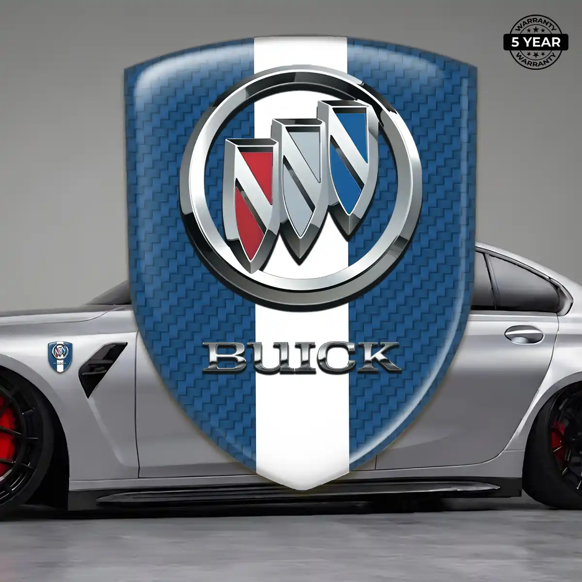 Buick Logo Emblem Premium Dome