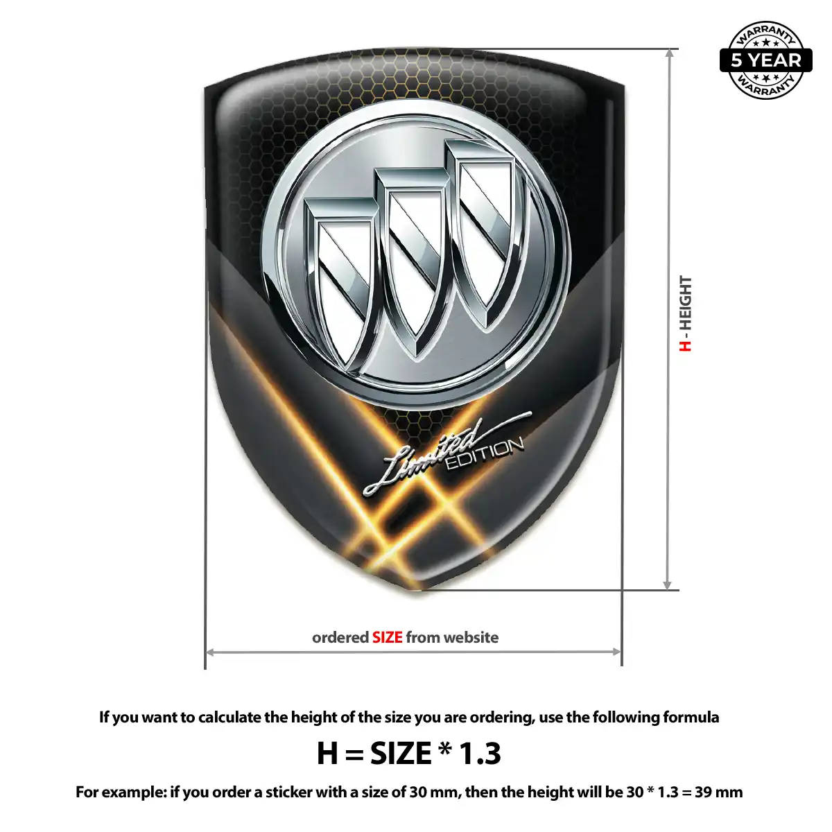 Buick Logo Emblem Prestige Line