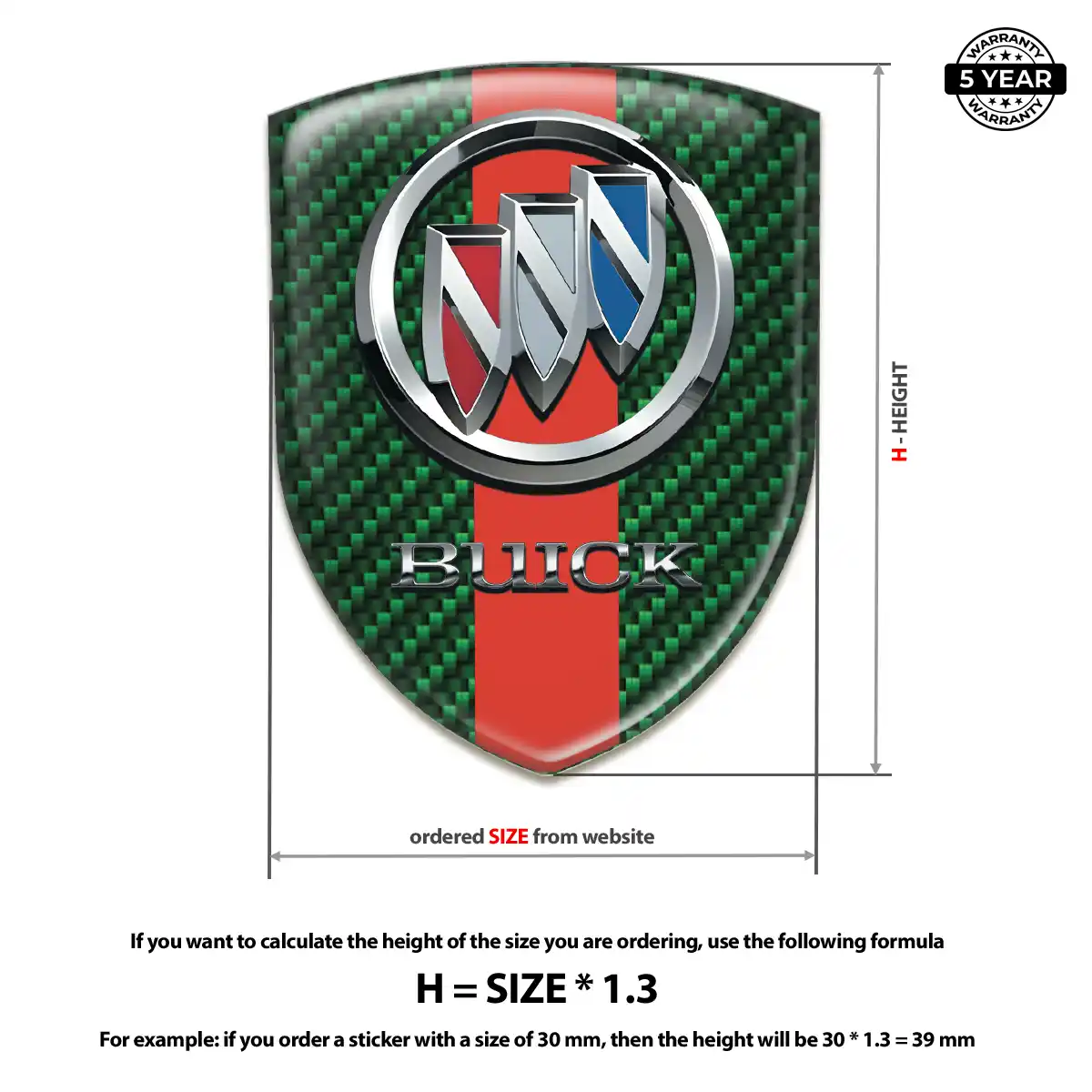 Buick Logo Emblem Superior Craft