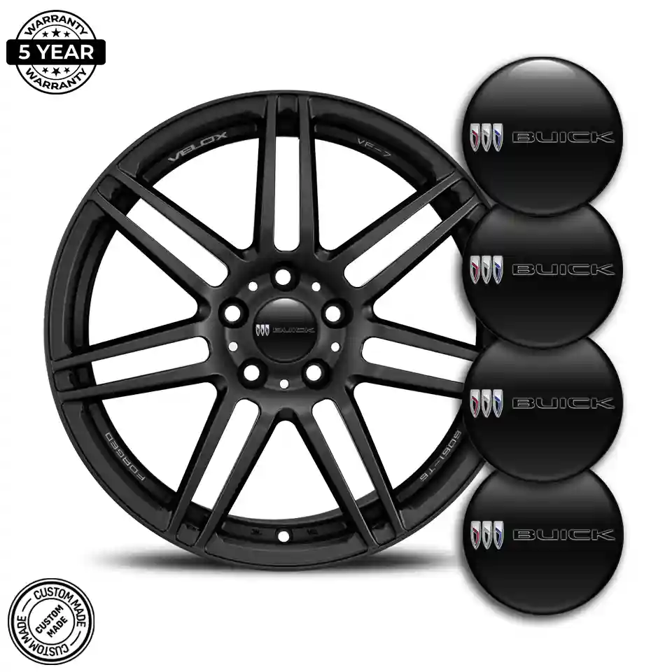 Buick Logo Silicone Badge Self-Adhesive Premium Quality