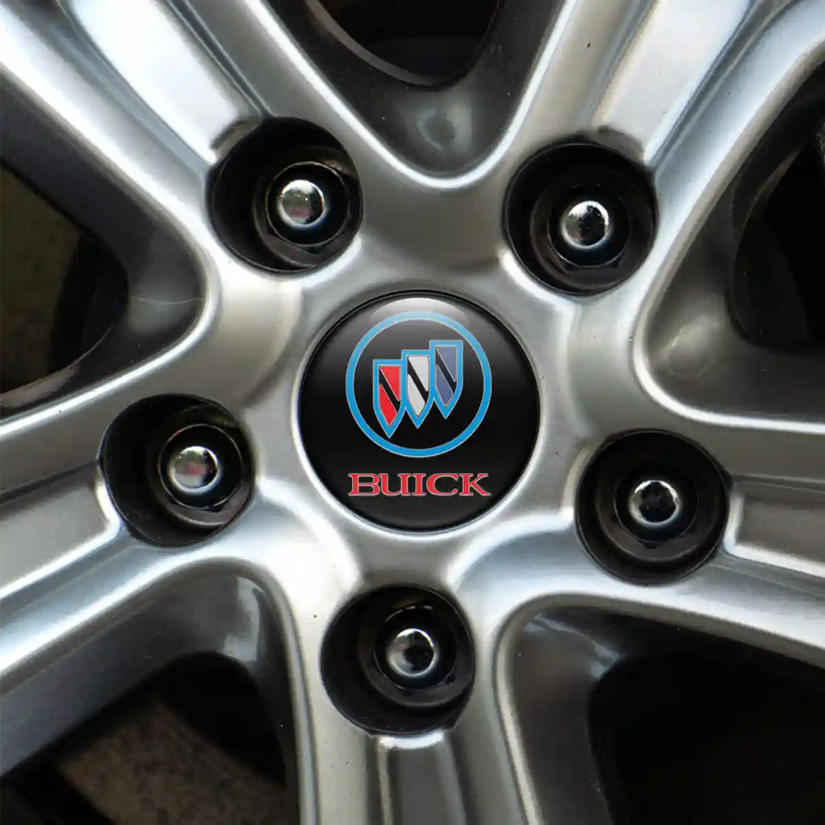 Buick Logo Silicone Emblem Self-Adhesive Premium Quality