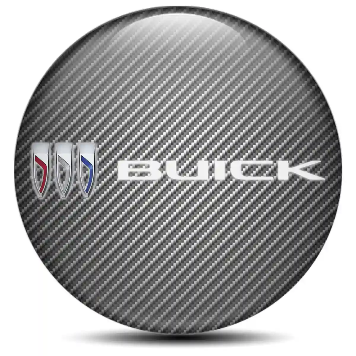 Buick Logo Silicone Emblem Self-Adhesive Stylish Design