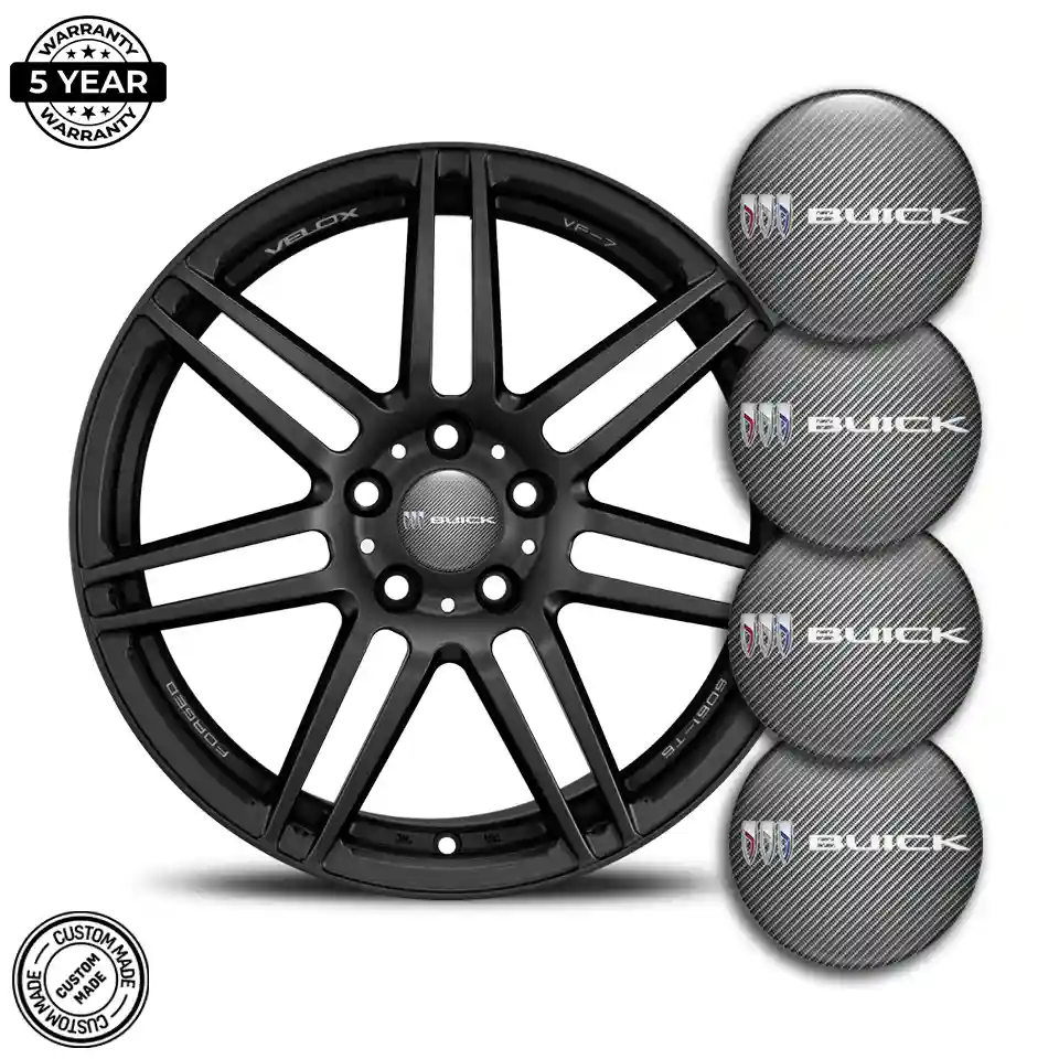 Buick Logo Silicone Emblem Self-Adhesive Stylish Design