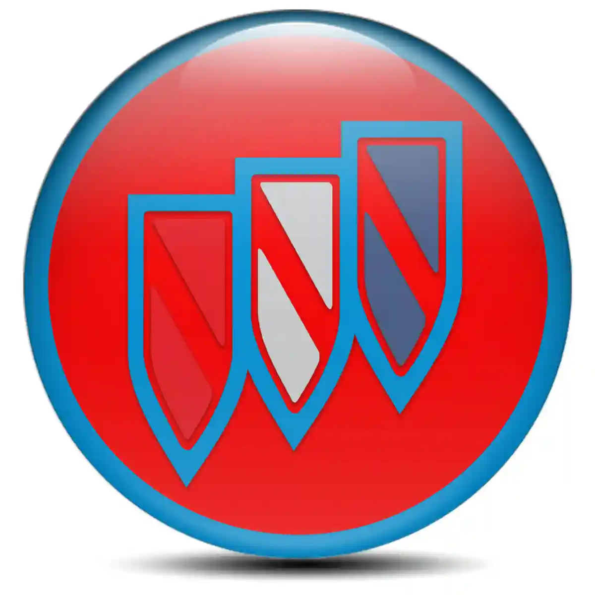 Buick Logo Silicone Emblem Stylish Design