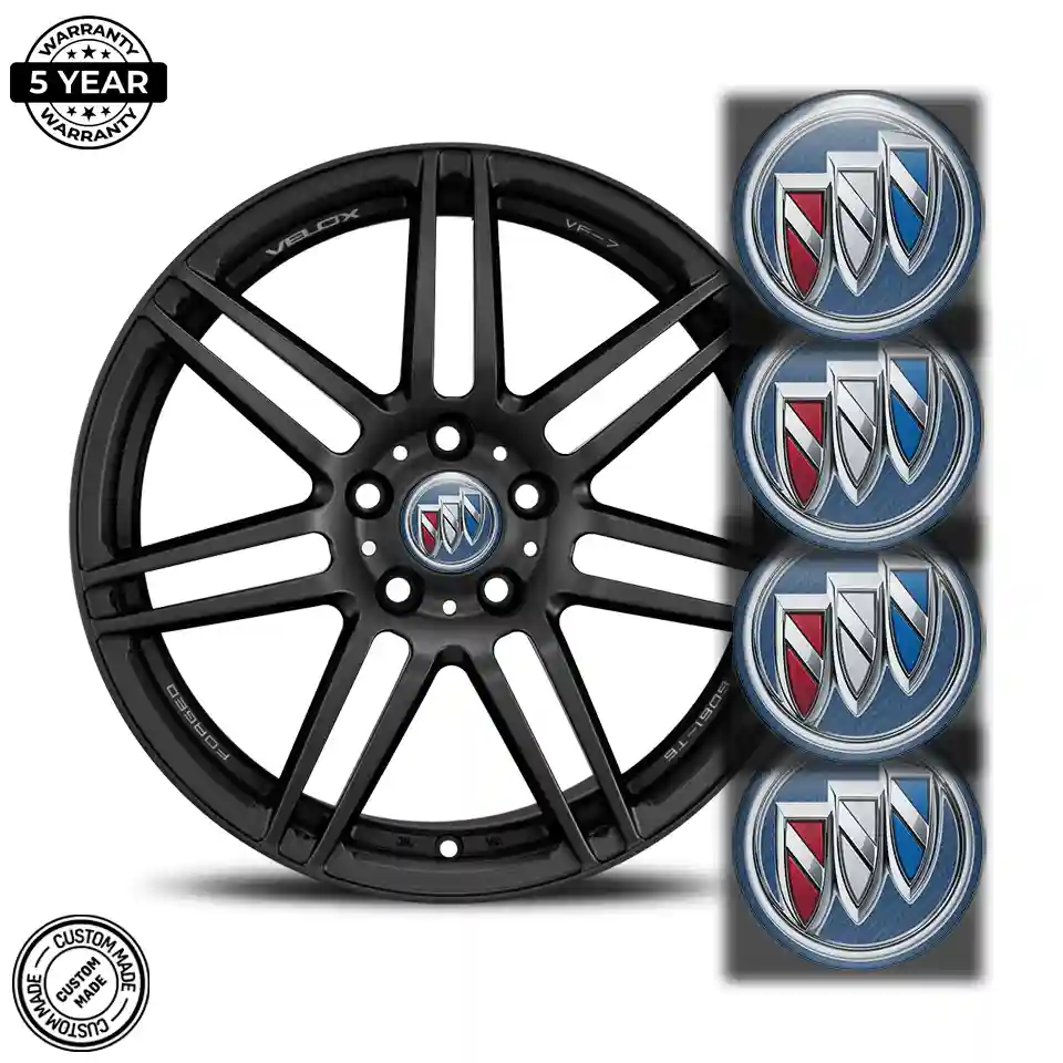 Buick Logo Silicone Sticker Premium Quality