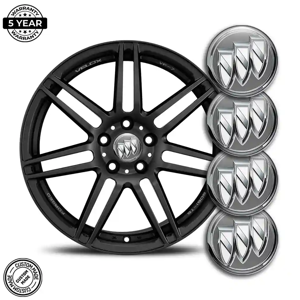 Buick Logo Silicone Sticker Self-Adhesive Stylish Design