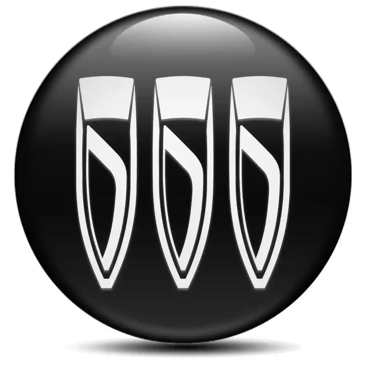 Buick Logo Silicone Sticker Stylish Design
