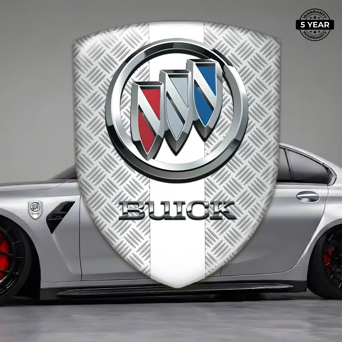 Buick Logo Sticker Resin Luxe