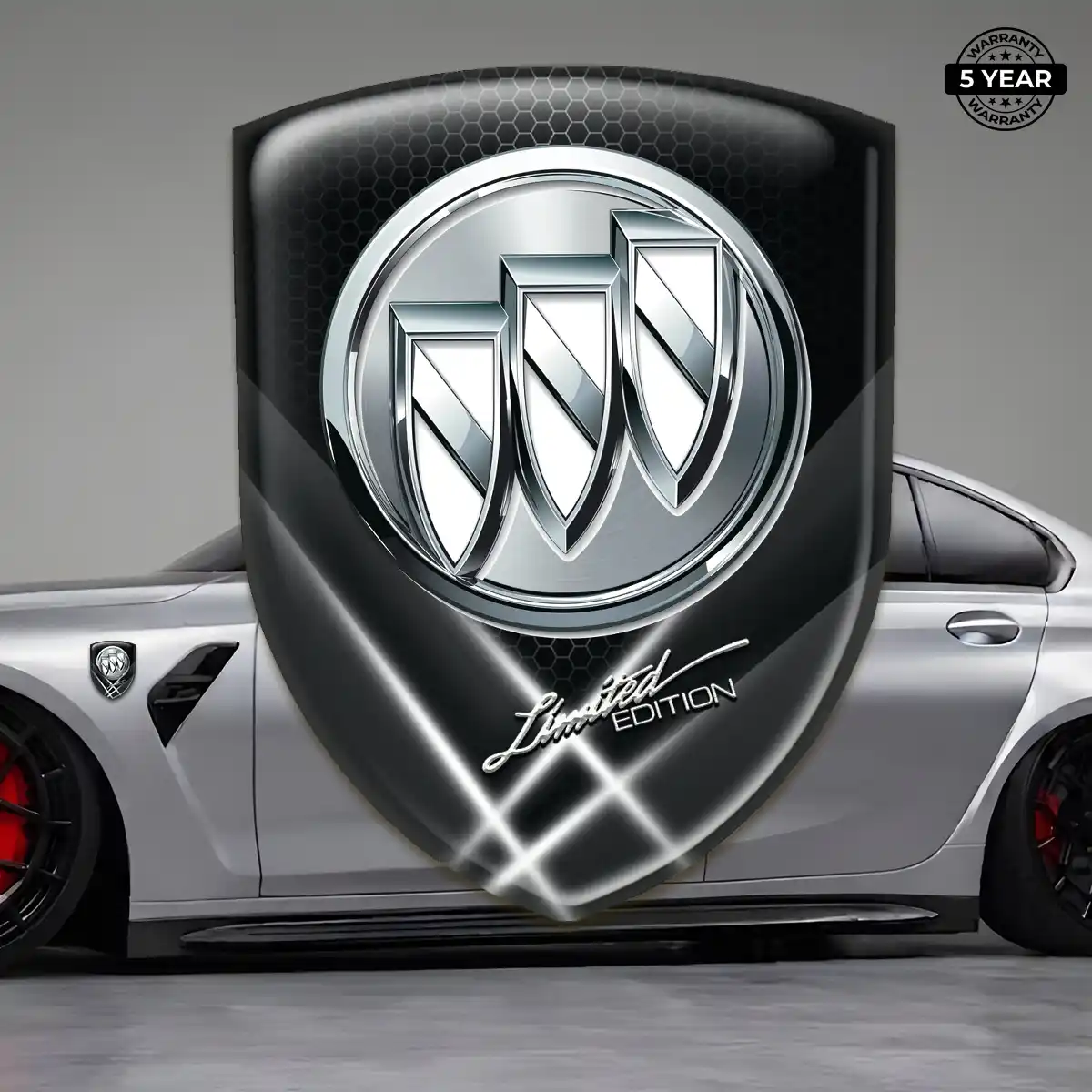 Buick Polyurethane Domed Sticker Deluxe Edition