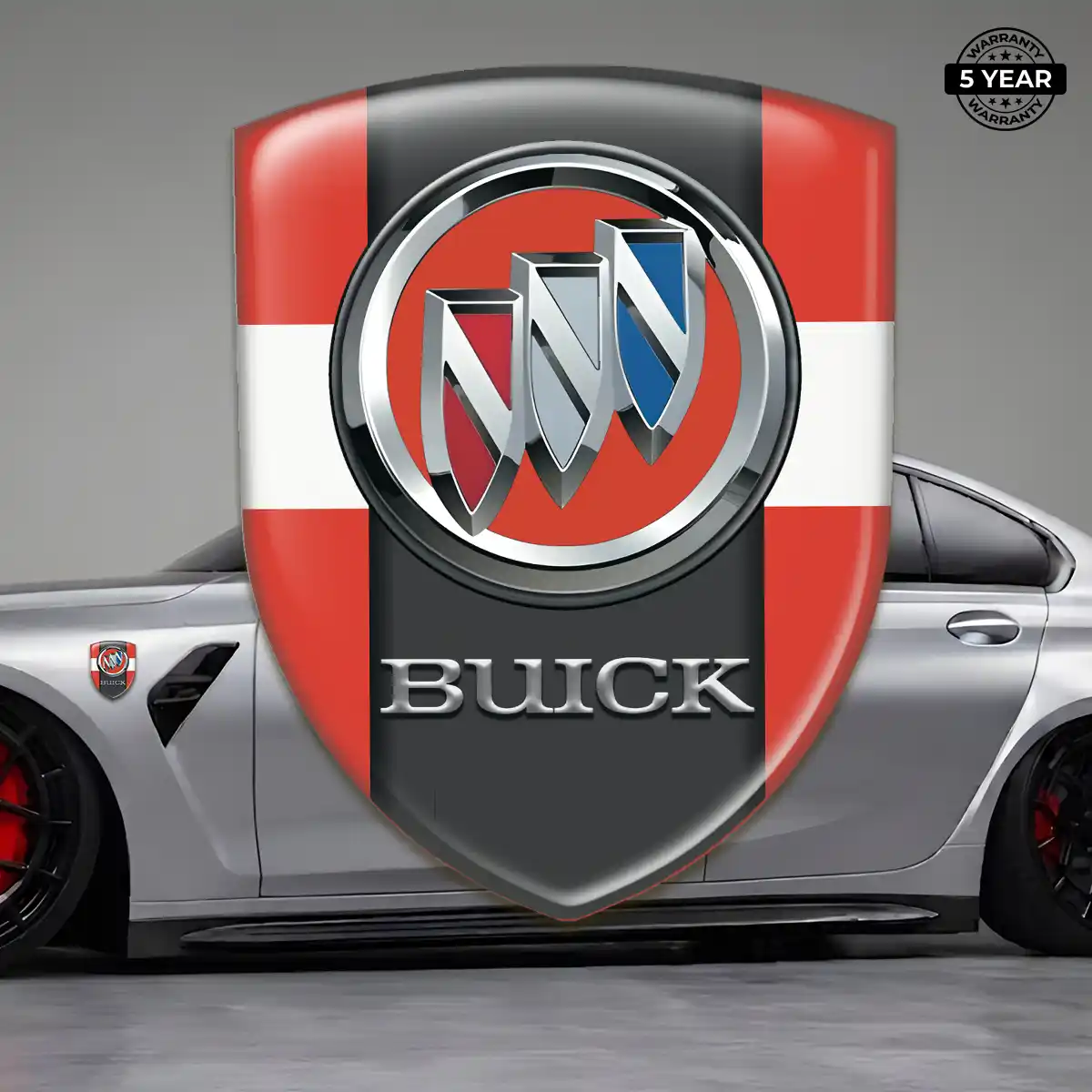 Buick Polyurethane Domed Sticker Elite Edition