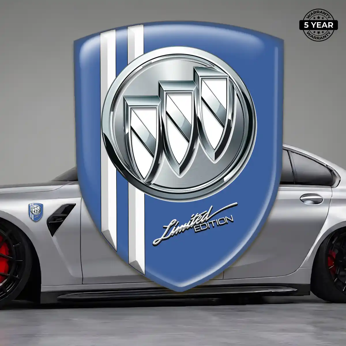 Buick Polyurethane Domed Sticker Noble Edition