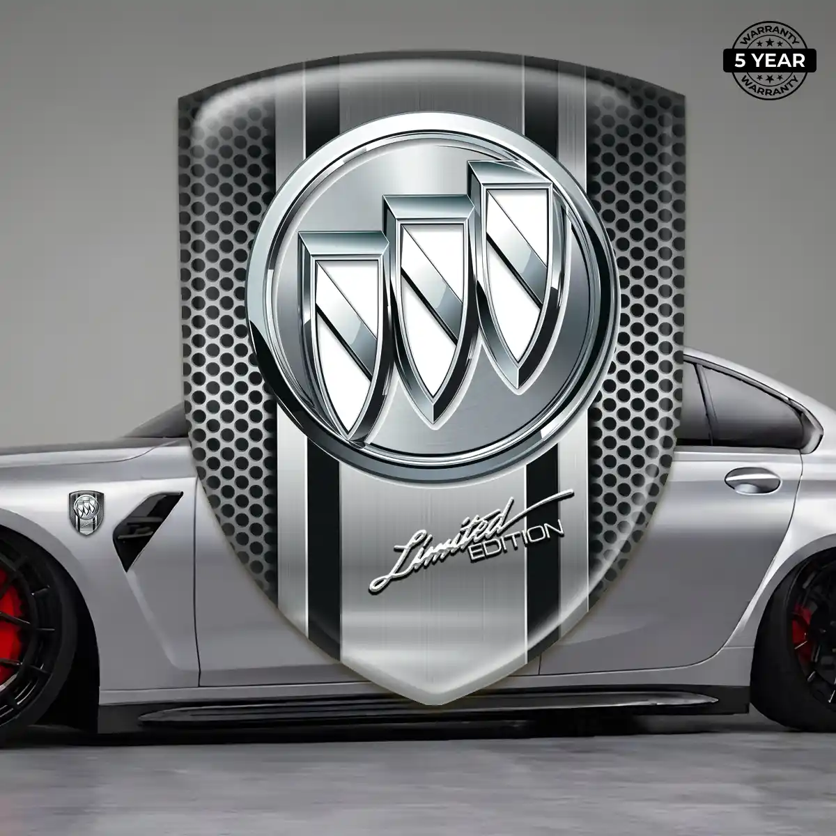 Buick Polyurethane Domed Sticker Prestige Line