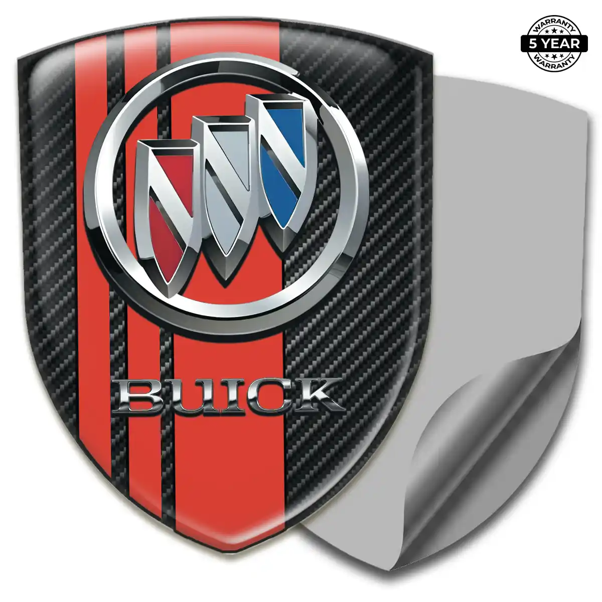 Buick Polyurethane Domed Sticker Prime Quality