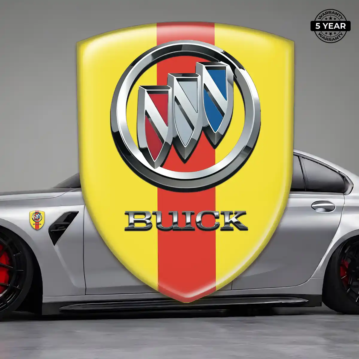 Buick Polyurethane Domed Sticker Signature Grade