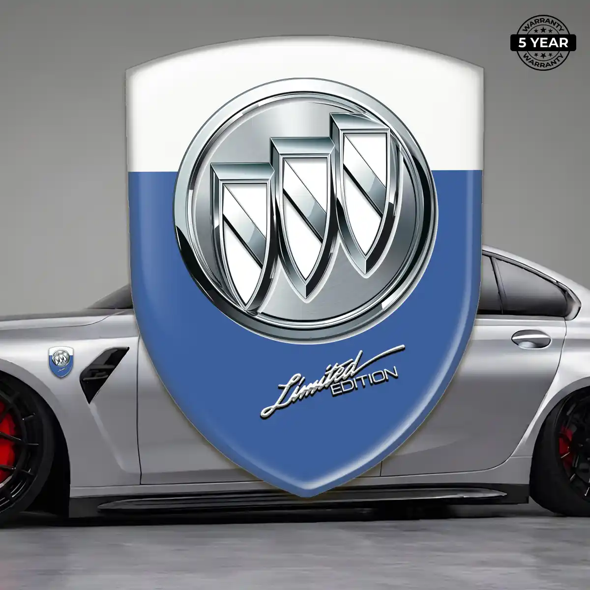 Buick Resin Badge Sticker Deluxe Edition