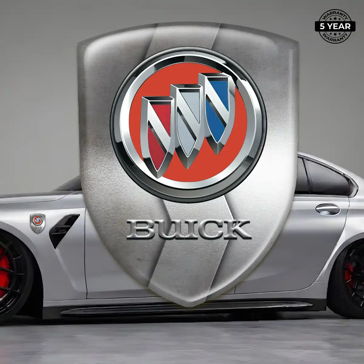 Buick Resin Badge Sticker Elite Finish