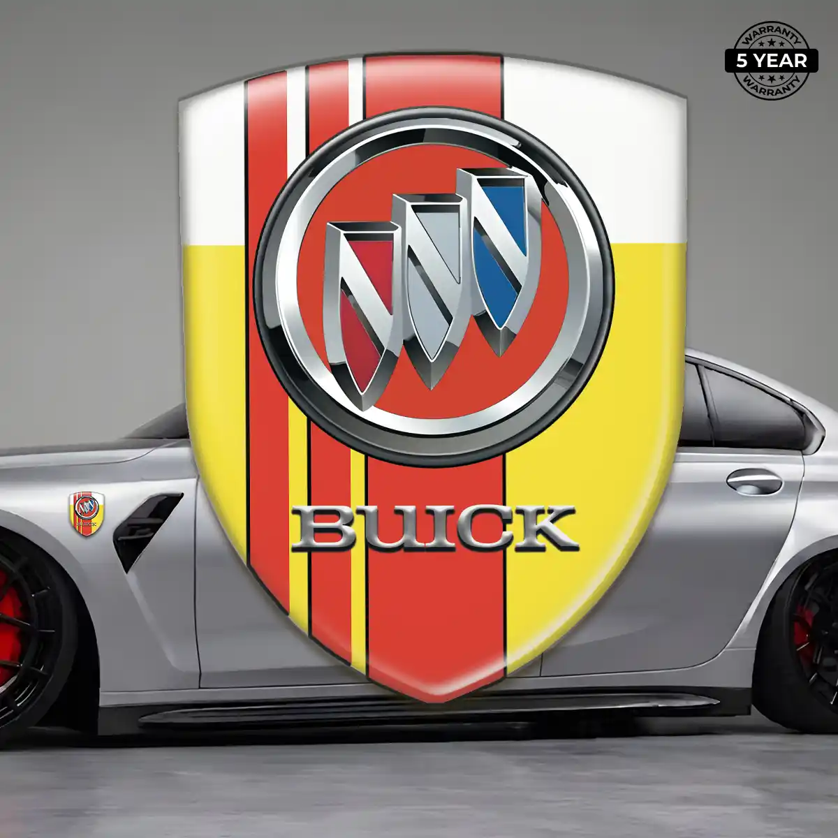 Buick Resin Badge Sticker Premium Dome