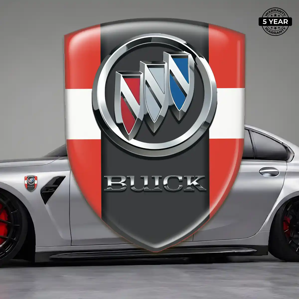 Buick Resin Badge Sticker Resin Luxe