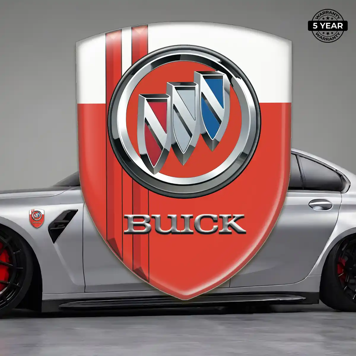 Buick Resin Badge Sticker Signature Grade