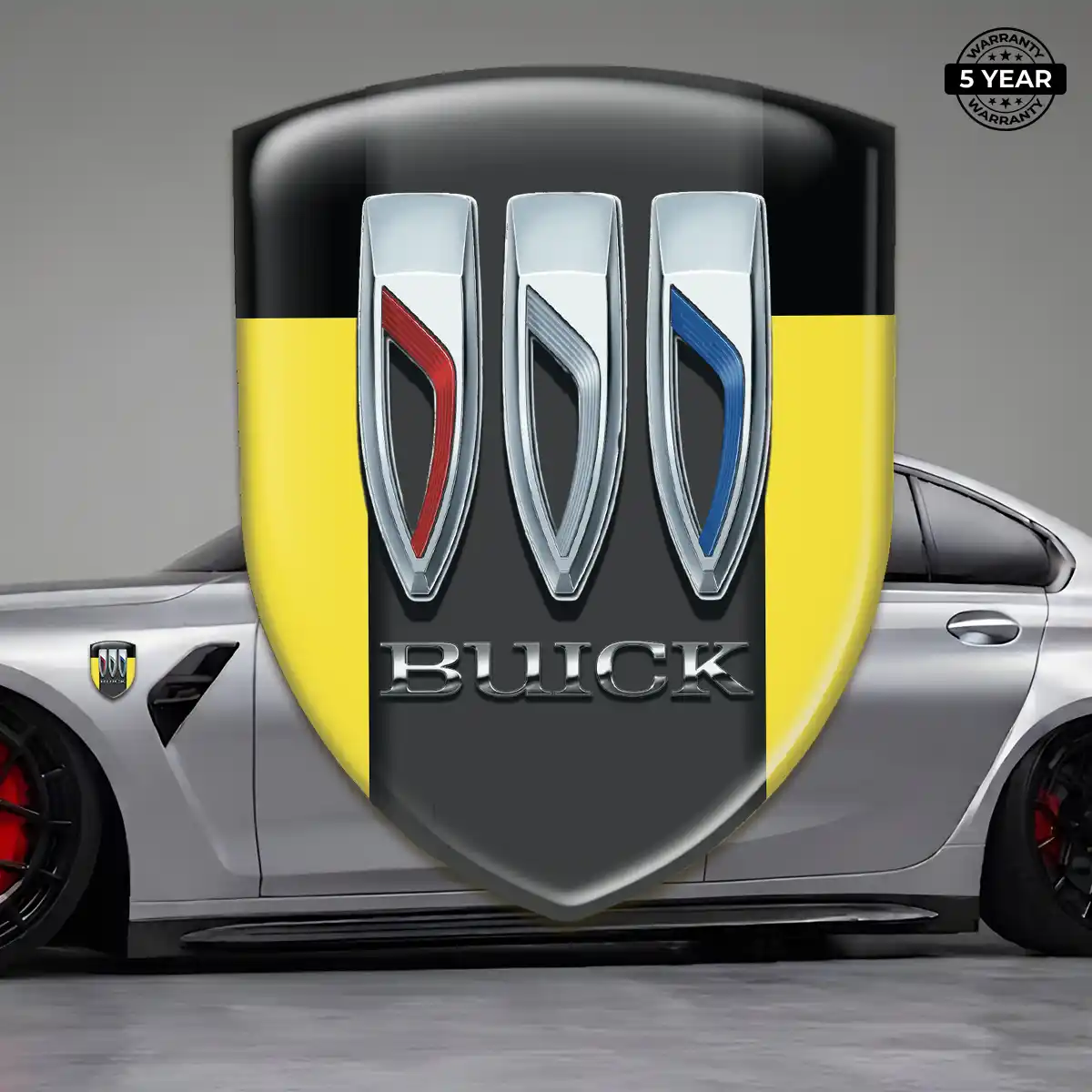 Buick Resin Domed Sticker Deluxe Edition
