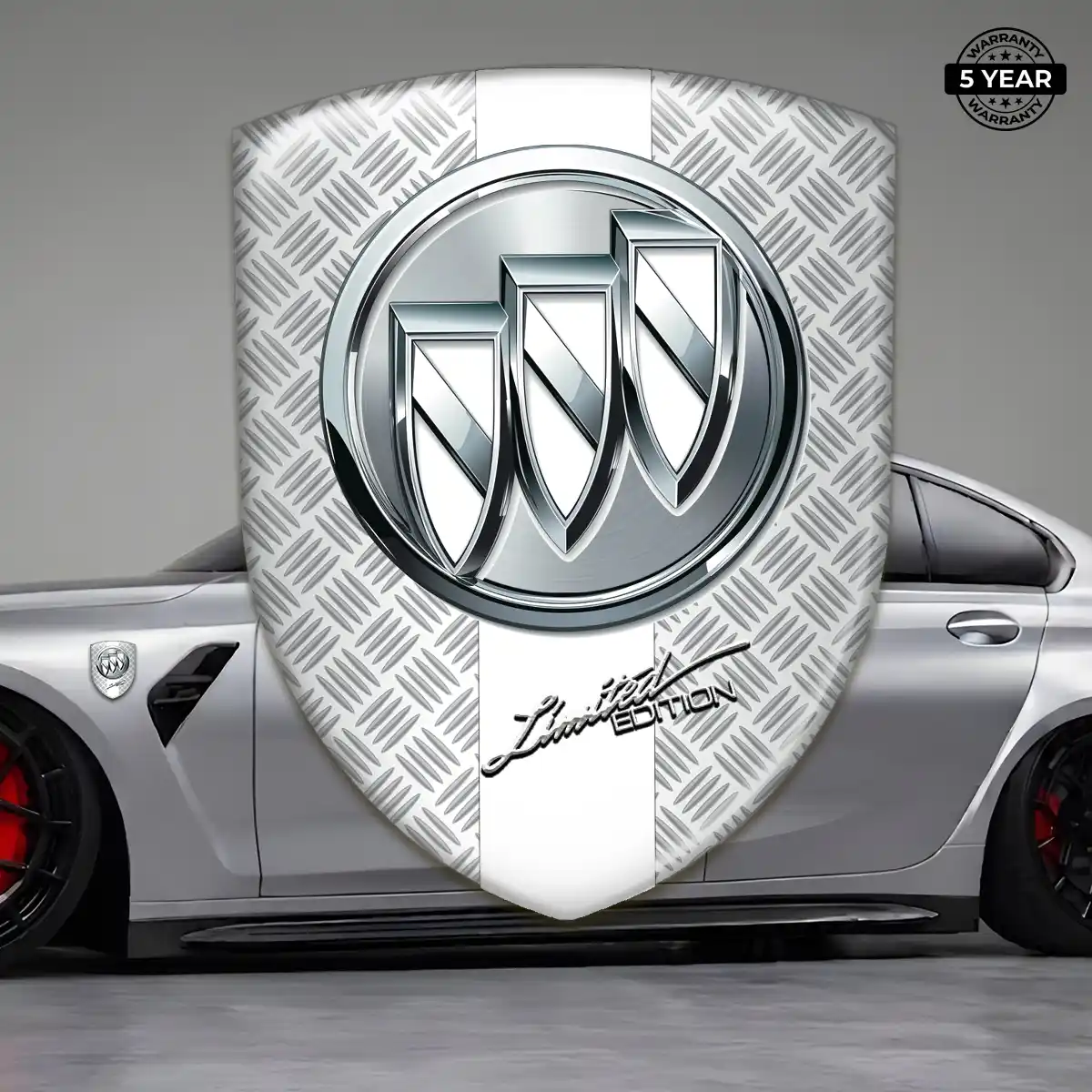 Buick Resin Domed Sticker Elite Finish