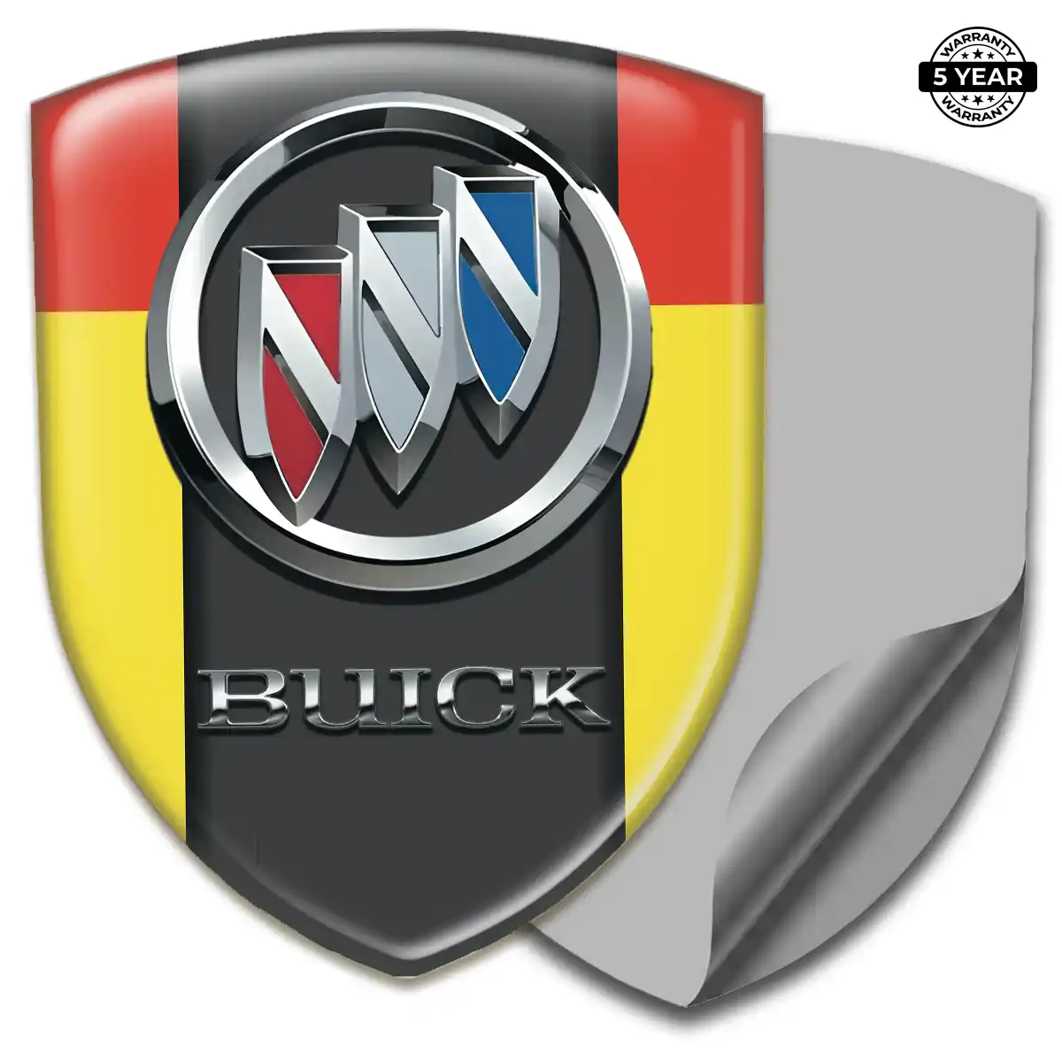 Buick Resin Domed Sticker Interior Luxe