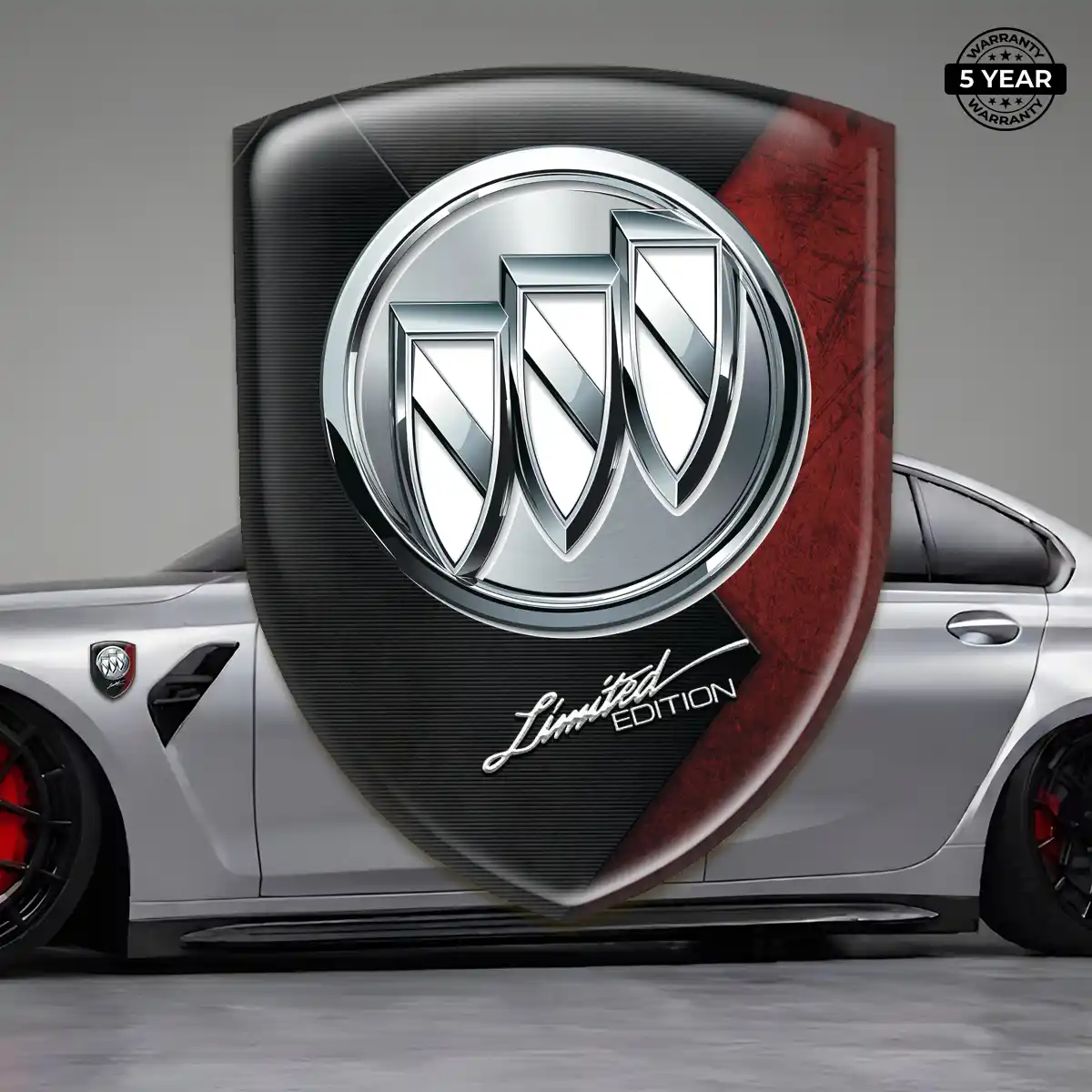 Buick Resin Domed Sticker Resin Luxe