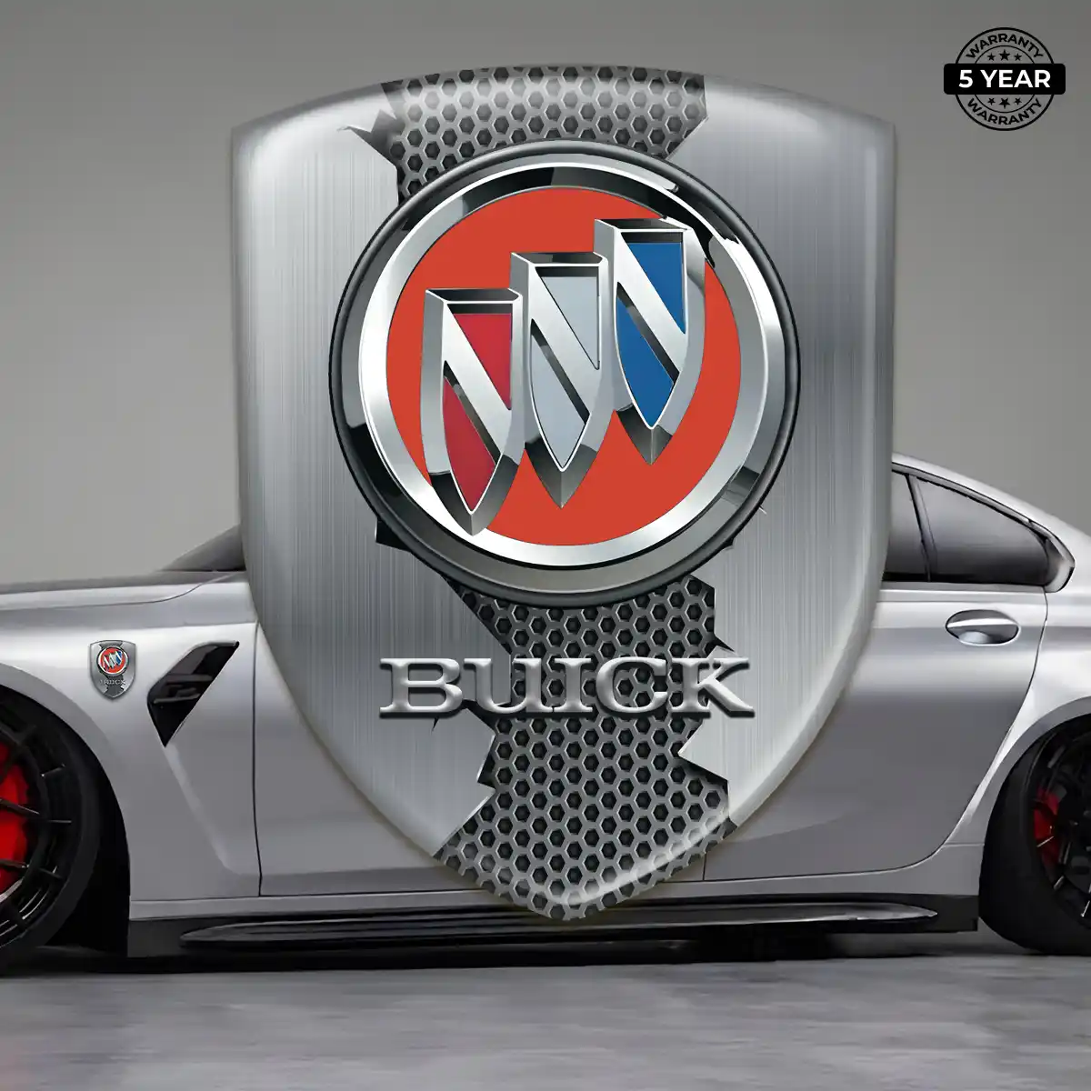 Buick Resin Domed Sticker Signature Grade