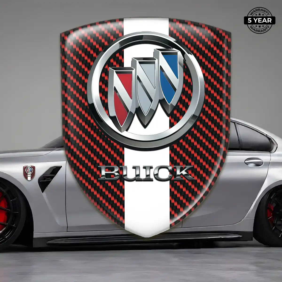Buick Resin Emblem Sticker Opulent Line