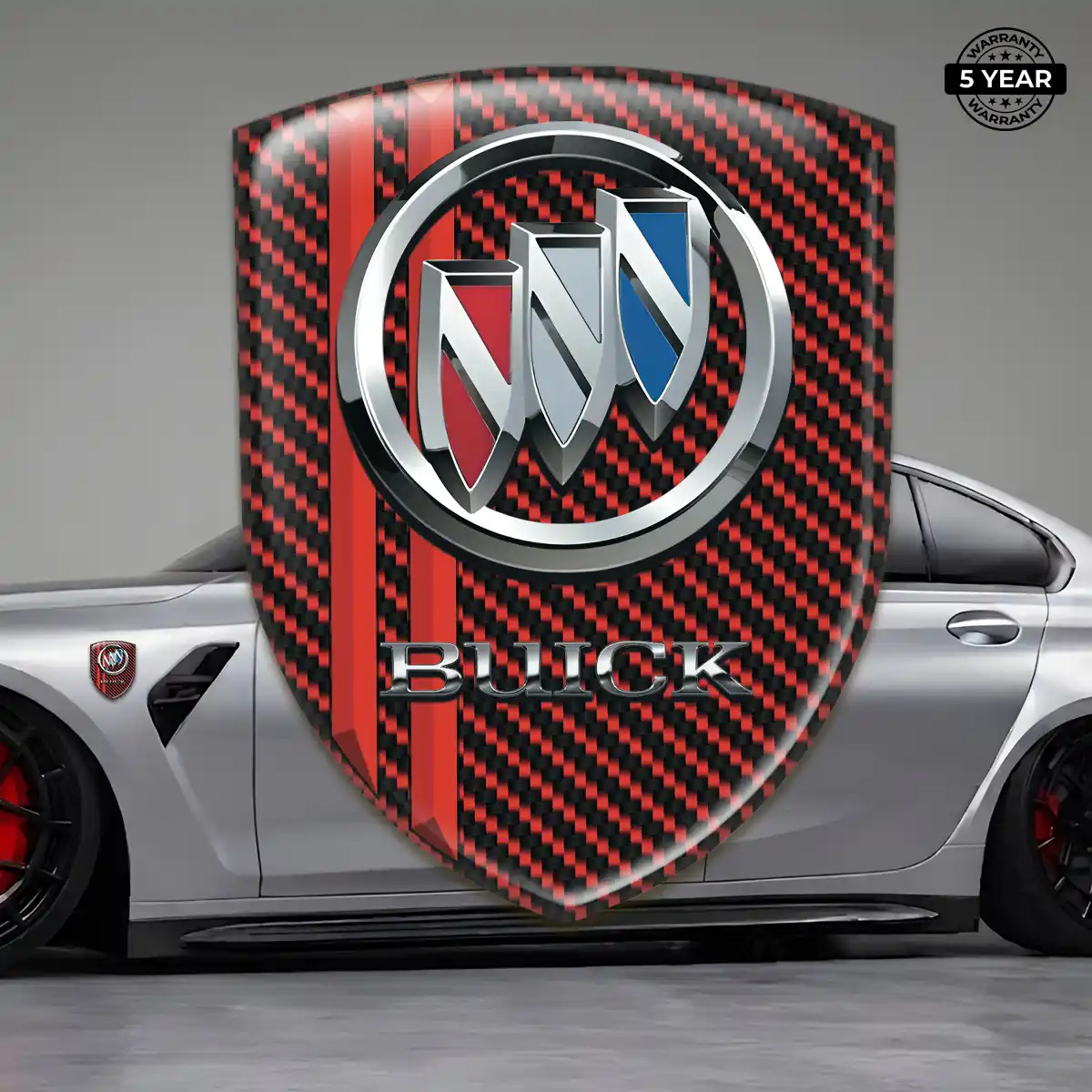 Buick Resin Emblem Sticker Prestige Line