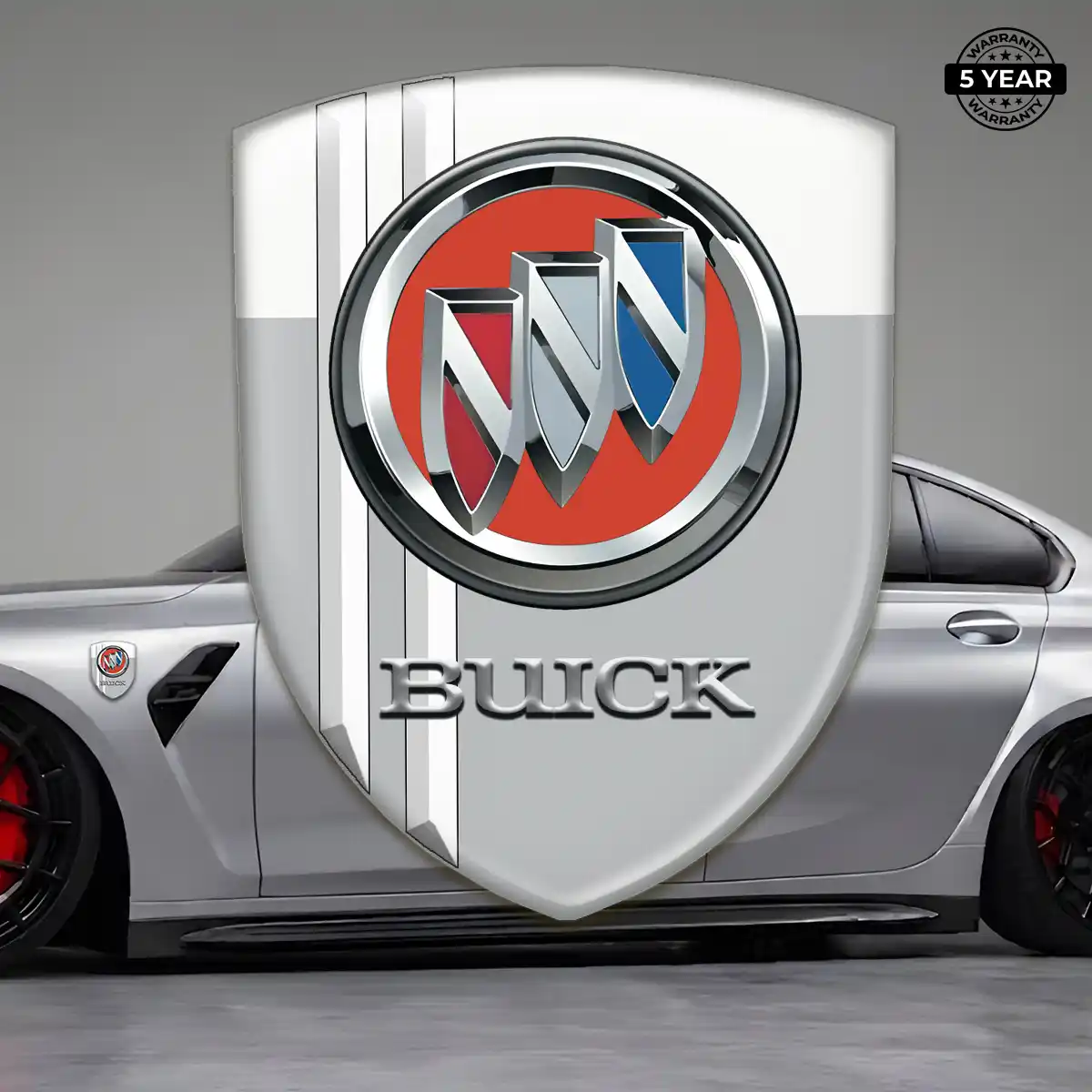 Buick Resin Emblem Sticker Refined Design